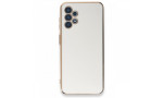 Newface Samsung Galaxy A13 4G Kılıf Volet Silikon - Beyaz