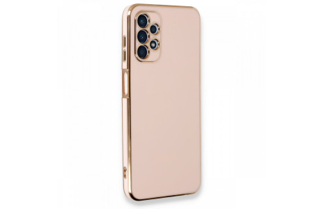Newface Samsung Galaxy A13 4G Kılıf Volet Silikon - Pembe