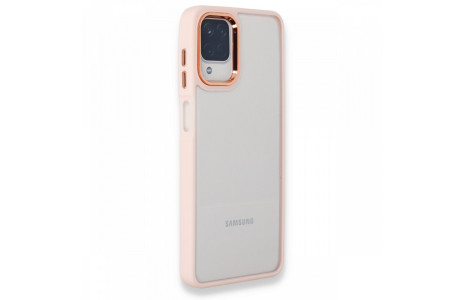 Newface Samsung Galaxy A22 Kılıf Dora Kapak - Pudra