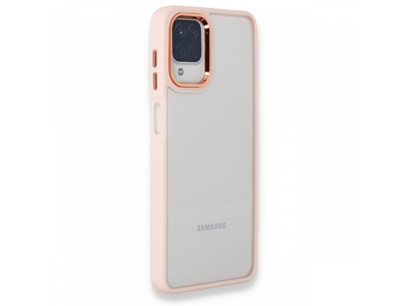 Newface Samsung Galaxy A22 Kılıf Dora Kapak - Pudra