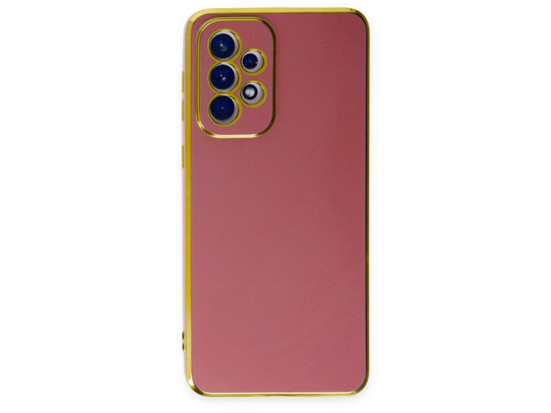 Newface Samsung Galaxy A23 4G Kılıf Volet Silikon - Kırmızı