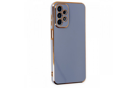 Newface Samsung Galaxy A23 4G Kılıf Volet Silikon - Mavi