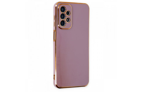 Newface Samsung Galaxy A23 4G Kılıf Volet Silikon - Mor