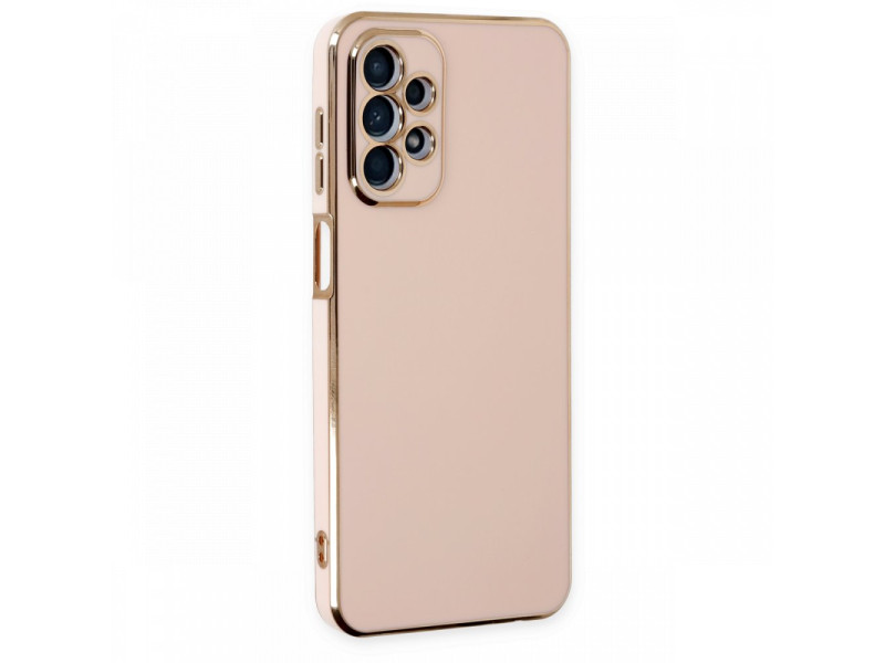 Newface Samsung Galaxy A23 4G Kılıf Volet Silikon - Pembe