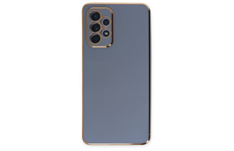 Newface Samsung Galaxy A32 Kılıf Volet Silikon - Mavi