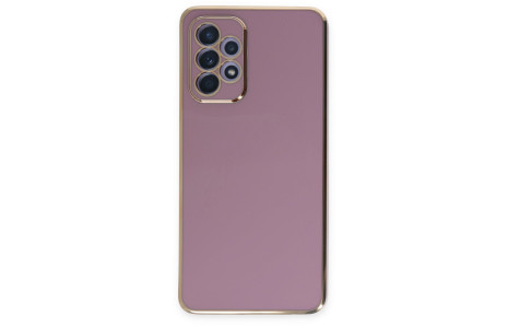 Newface Samsung Galaxy A32 Kılıf Volet Silikon - Mor