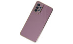 Newface Samsung Galaxy A32 Kılıf Volet Silikon - Mor
