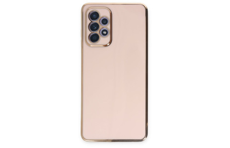 Newface Samsung Galaxy A32 Kılıf Volet Silikon - Pembe