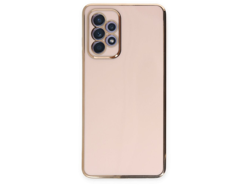 Newface Samsung Galaxy A32 Kılıf Volet Silikon - Pembe