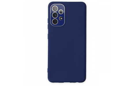 Newface Samsung Galaxy A33 5G Kılıf Lansman Glass Kapak - Sky Blue