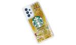 Newface Samsung Galaxy A33 5G Kılıf Starbuck Sulu Silikon - Gold