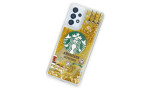 Newface Samsung Galaxy A33 5G Kılıf Starbuck Sulu Silikon - Gold