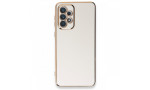 Newface Samsung Galaxy A33 5G Kılıf Volet Silikon - Beyaz