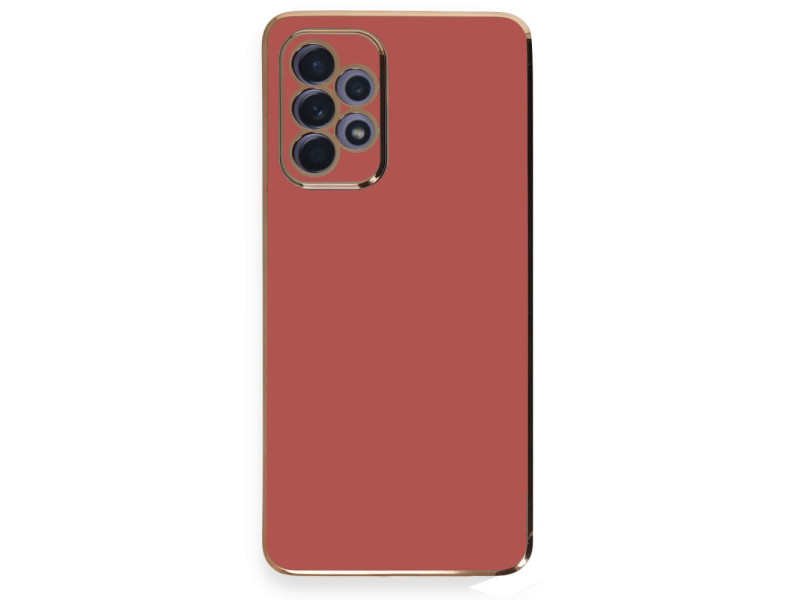 Newface Samsung Galaxy A52 Kılıf Volet Silikon - Kırmızı