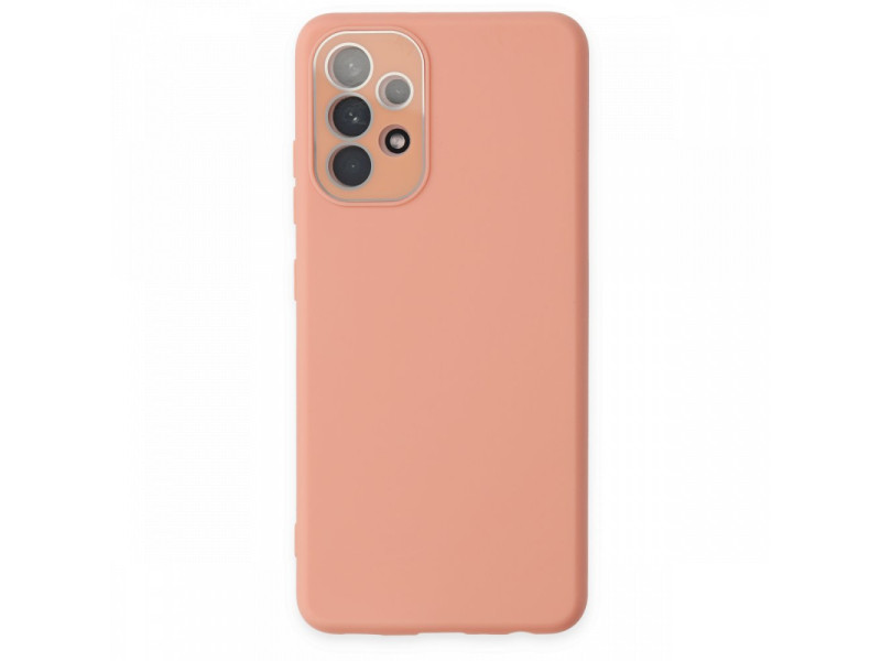 Newface Samsung Galaxy A53 5G Kılıf Lansman Glass Kapak - Pembe