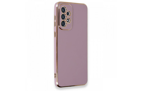 Newface Samsung Galaxy A53 5G Kılıf Volet Silikon - Mor