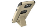 Newface Samsung Galaxy J7 Prime Kılıf Mega Standlı Silikon - Gold
