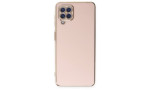 Newface Samsung Galaxy M12 Kılıf Volet Silikon - Pembe