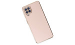 Newface Samsung Galaxy M12 Kılıf Volet Silikon - Pembe
