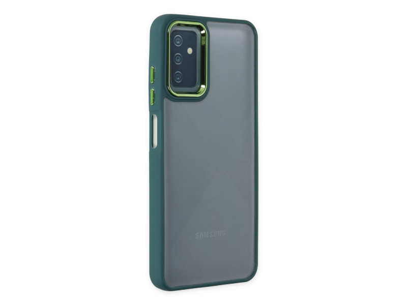 Newface Samsung Galaxy M23 Kılıf Dora Kapak - Haki Yeşil
