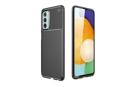 Newface Samsung Galaxy M23 Kılıf Focus Karbon Silikon - Siyah