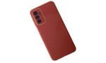 Newface Samsung Galaxy M23 Kılıf Glass Kapak - Bordo