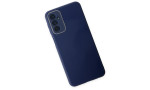 Newface Samsung Galaxy M23 Kılıf Glass Kapak - Lacivert