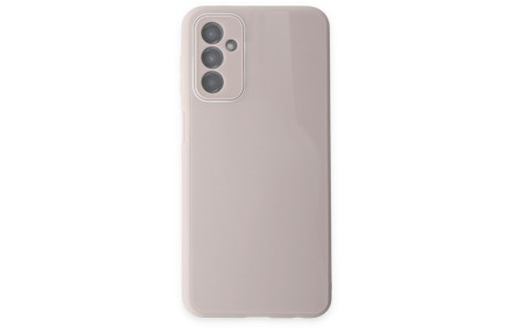 Newface Samsung Galaxy M23 Kılıf Glass Kapak - Pembe