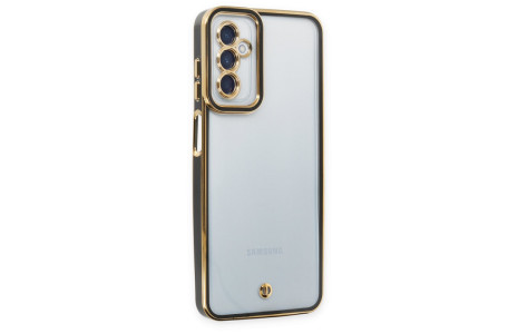 Newface Samsung Galaxy M23 Kılıf Liva Lens Silikon - Siyah