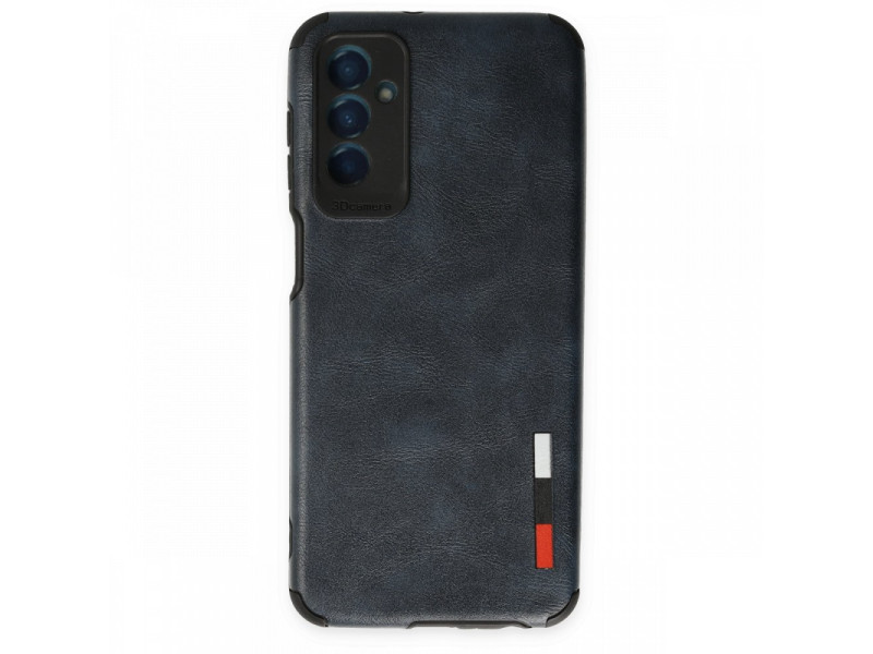 Newface Samsung Galaxy M23 Kılıf Loop Deri Silikon - Lacivert