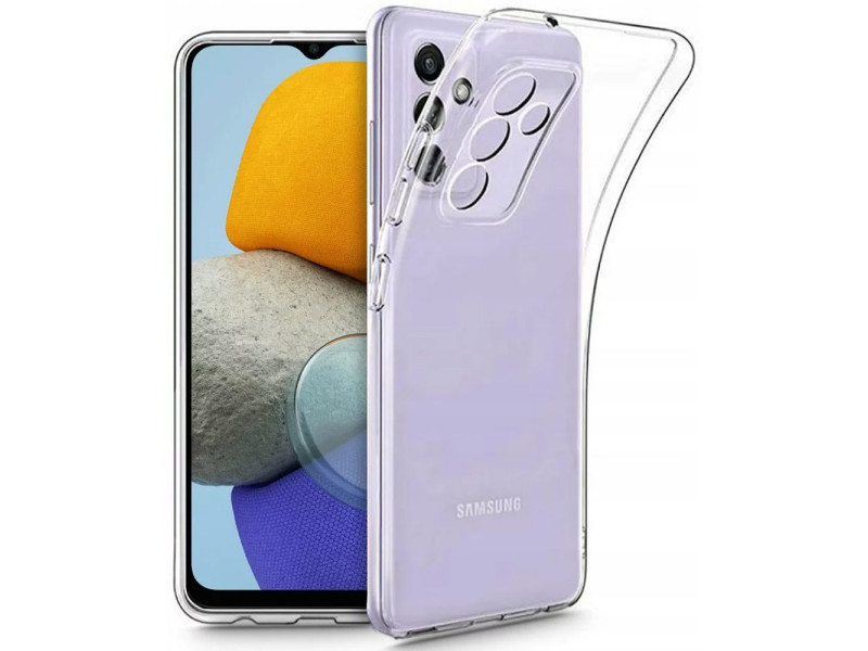 Newface Samsung Galaxy M23 Kılıf Lüx Şeffaf Silikon