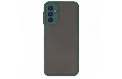 Newface Samsung Galaxy M23 Kılıf Montreal Silikon Kapak - Yeşil