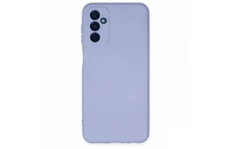 Newface Samsung Galaxy M23 Kılıf Nano içi Kadife Silikon - Lila