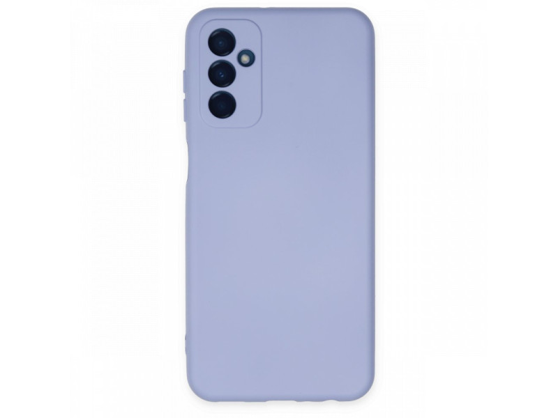 Newface Samsung Galaxy M23 Kılıf Nano içi Kadife Silikon - Lila