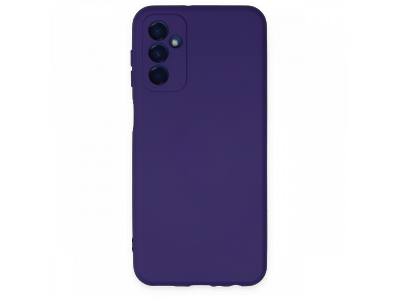 Newface Samsung Galaxy M23 Kılıf Nano içi Kadife Silikon - Mor