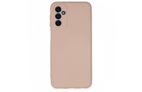 Newface Samsung Galaxy M23 Kılıf Nano içi Kadife Silikon - Pudra