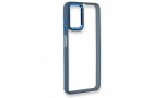 Newface Samsung Galaxy M32 Kılıf Dora Kapak - Mavi