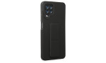 Newface Samsung Galaxy M32 Kılıf Mega Standlı Silikon - Siyah