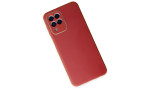 Newface Samsung Galaxy M33 Kılıf Glass Kapak - Bordo