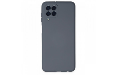 Newface Samsung Galaxy M33 Kılıf Nano içi Kadife Silikon - Gri