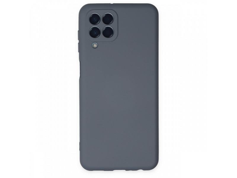 Newface Samsung Galaxy M33 Kılıf Nano içi Kadife Silikon - Gri