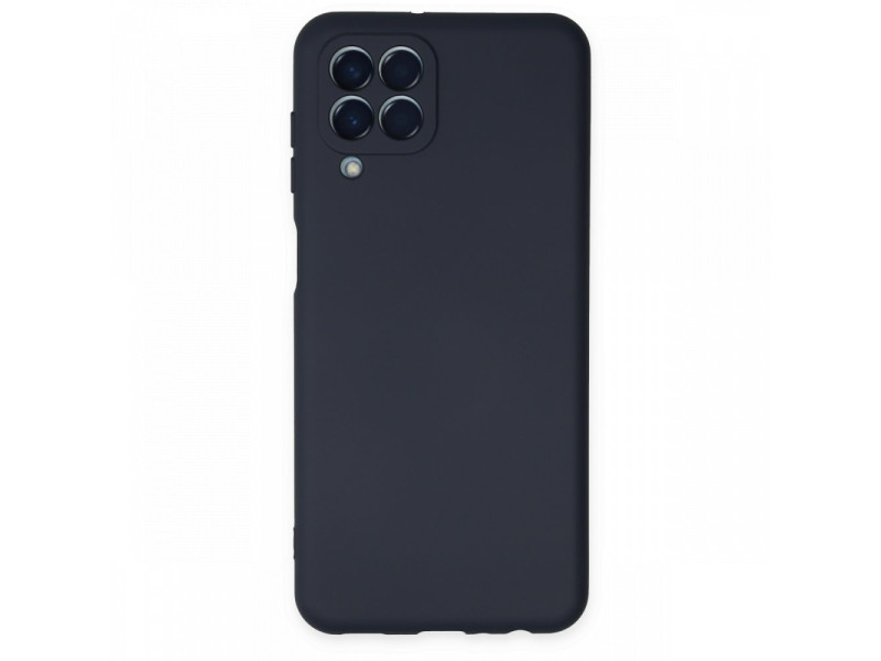 Newface Samsung Galaxy M33 Kılıf Nano içi Kadife Silikon - Lacivert