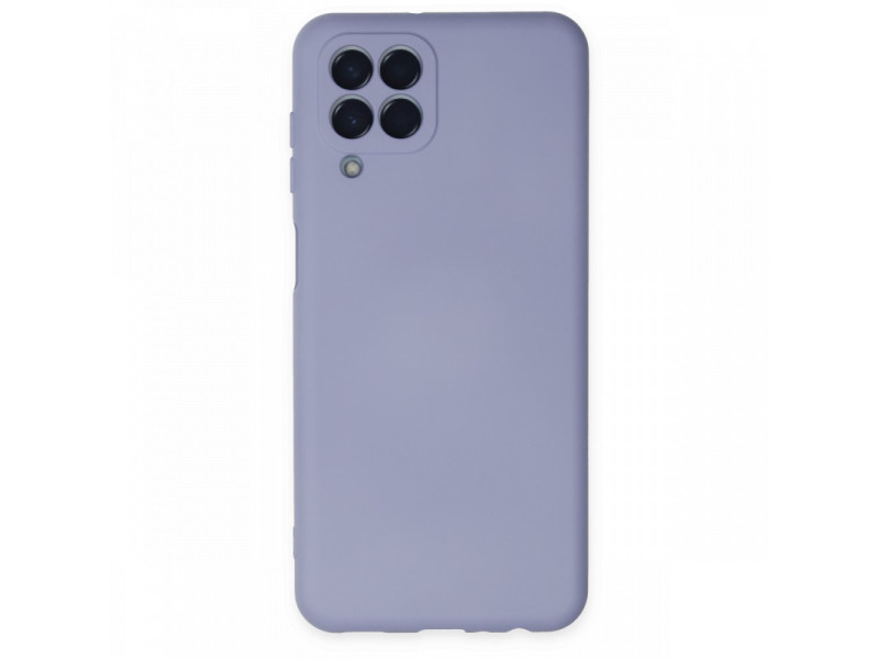 Newface Samsung Galaxy M33 Kılıf Nano içi Kadife Silikon - Lila