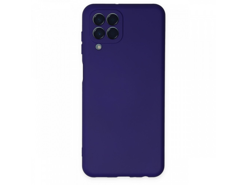 Newface Samsung Galaxy M33 Kılıf Nano içi Kadife Silikon - Mor