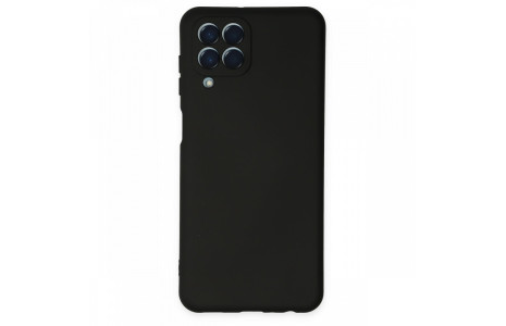 Newface Samsung Galaxy M33 Kılıf Nano içi Kadife Silikon - Siyah