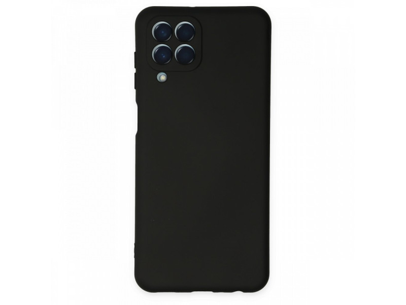 Newface Samsung Galaxy M33 Kılıf Nano içi Kadife Silikon - Siyah