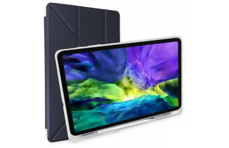 Newface iPad 10.2 (7.nesil) Kılıf Kalemlikli Mars Tablet Kılıfı - Lacivert