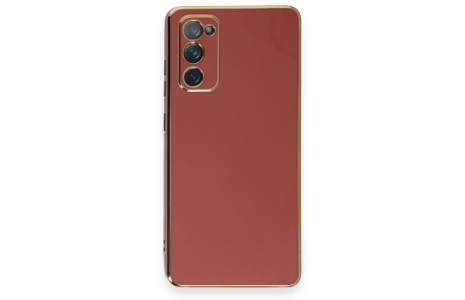 Newface Samsung Galaxy S20 FE Kılıf Volet Silikon - Kırmızı