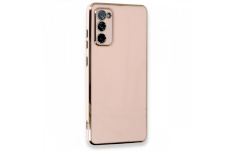 Newface Samsung Galaxy S20 FE Kılıf Volet Silikon - Pembe