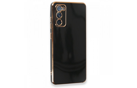 Newface Samsung Galaxy S20 FE Kılıf Volet Silikon - Siyah